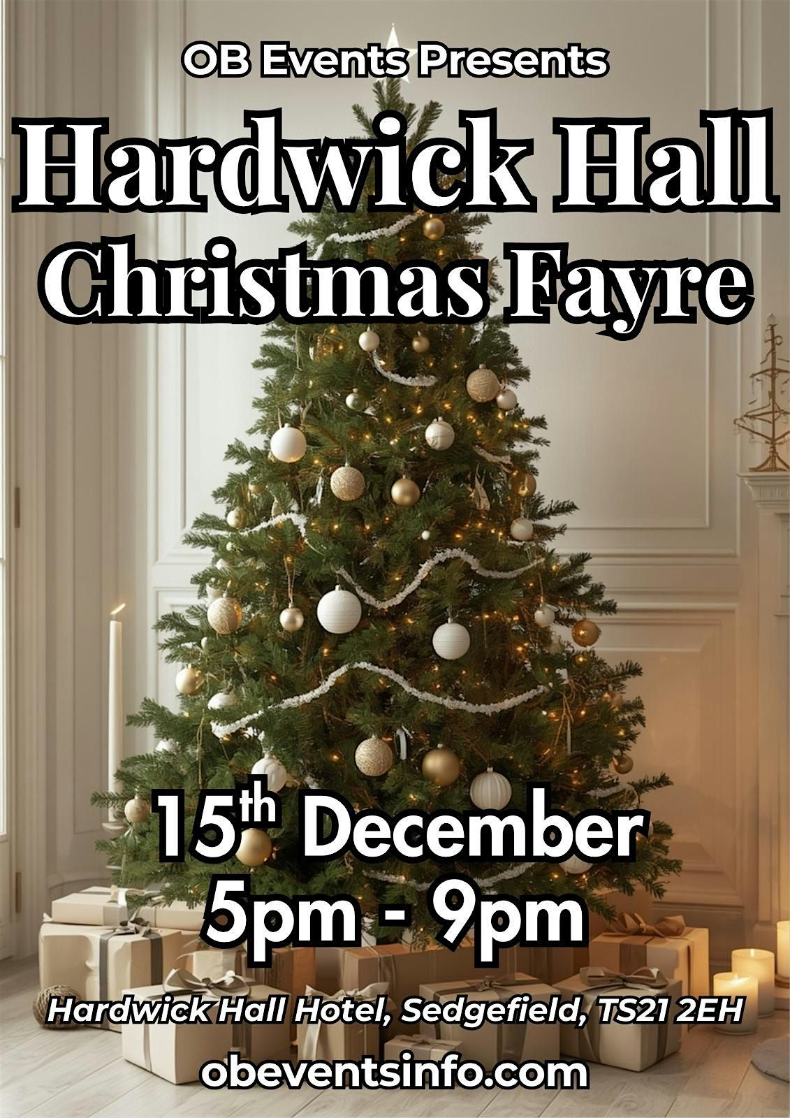 Hardwick Hall Christmas Moon Market by OB Events