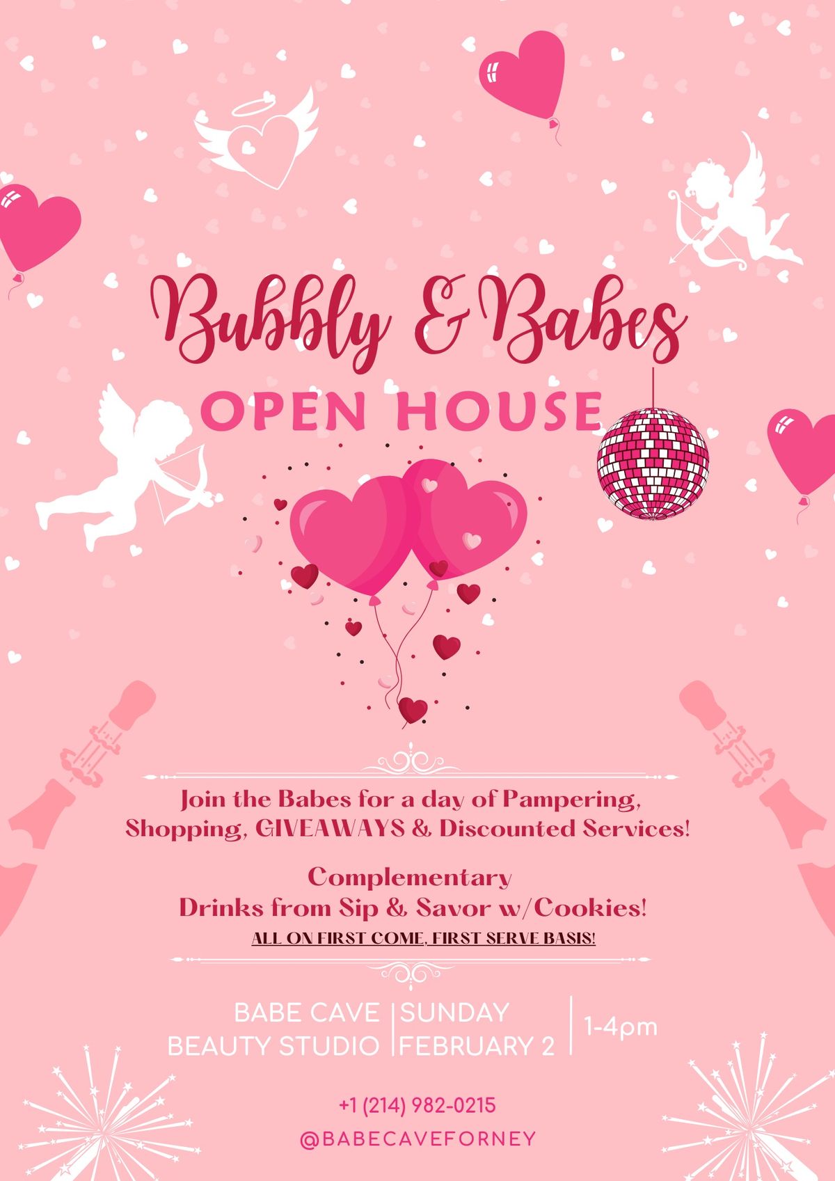 Bubbly & Babes Open House! \ud83d\udc95\u2728