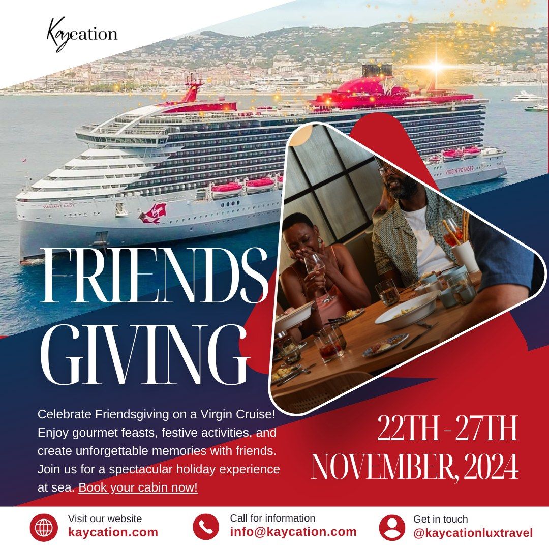 Friendsgiving Voyage at Sea 