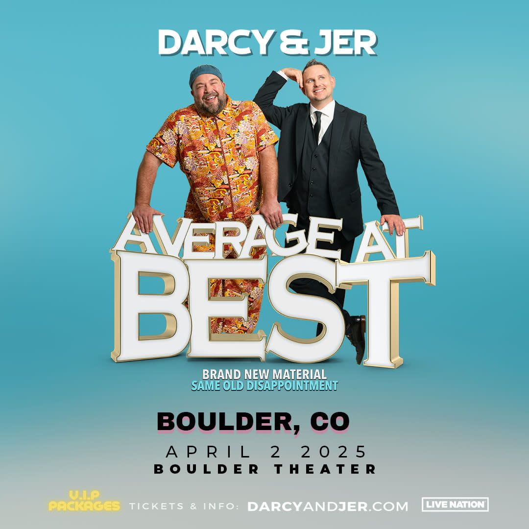 Darcy and Jer at Boulder Theater