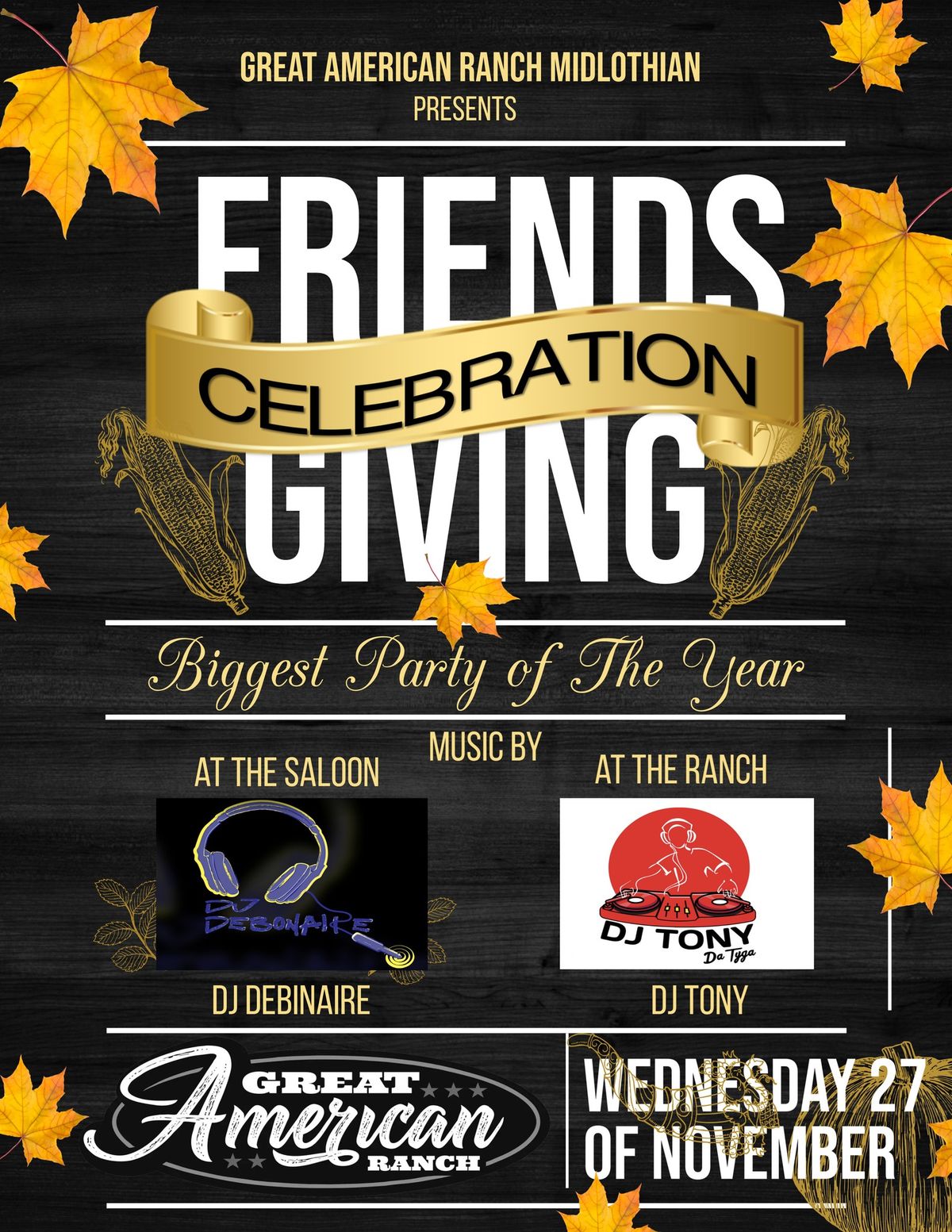 Friendsgiving Party at The Ranch Midlothian