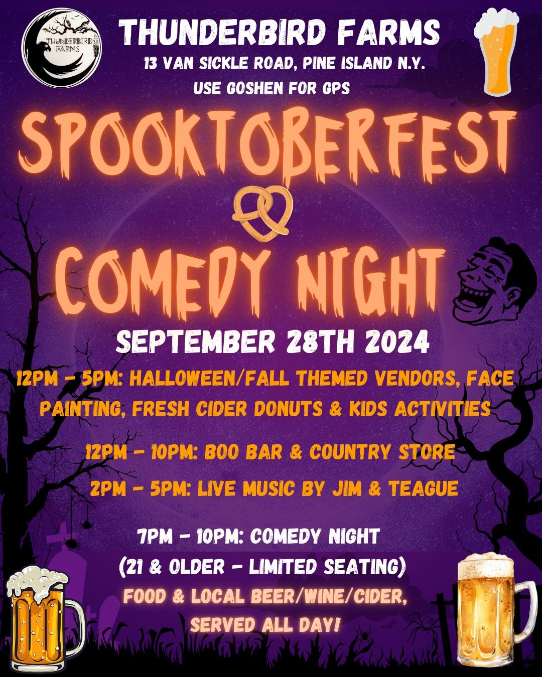 Spooktoberfest & Comedy Night