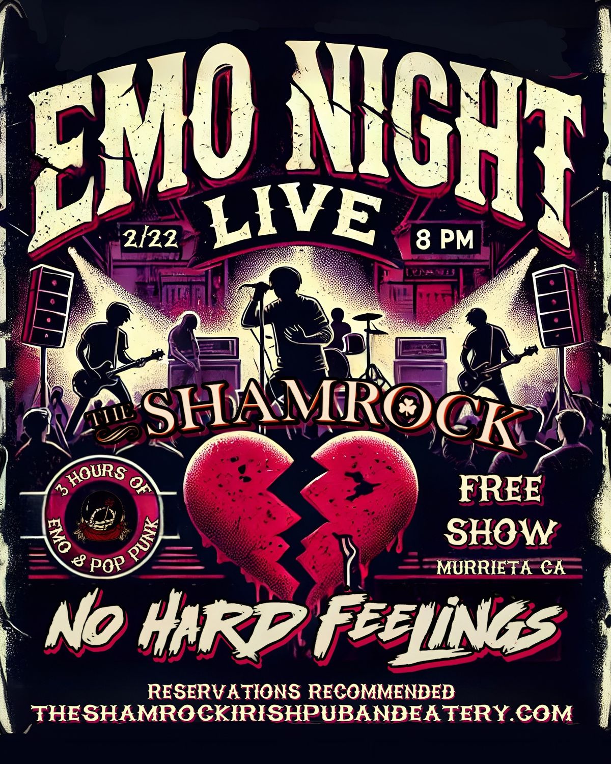 Emo Night Live at The Shamrock (Murrieta)