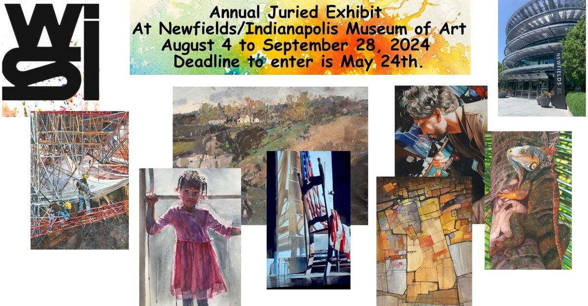 42nd Annual Juried Exhibit at Newfields\/IMA for The Watercolor Society of Indiana