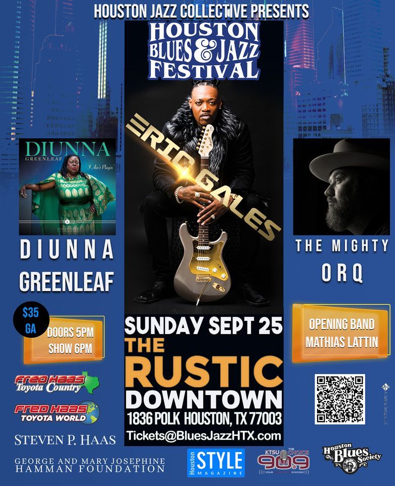Houston Blues & Jazz Festival: Eric Gales | Diunna Greenleaf