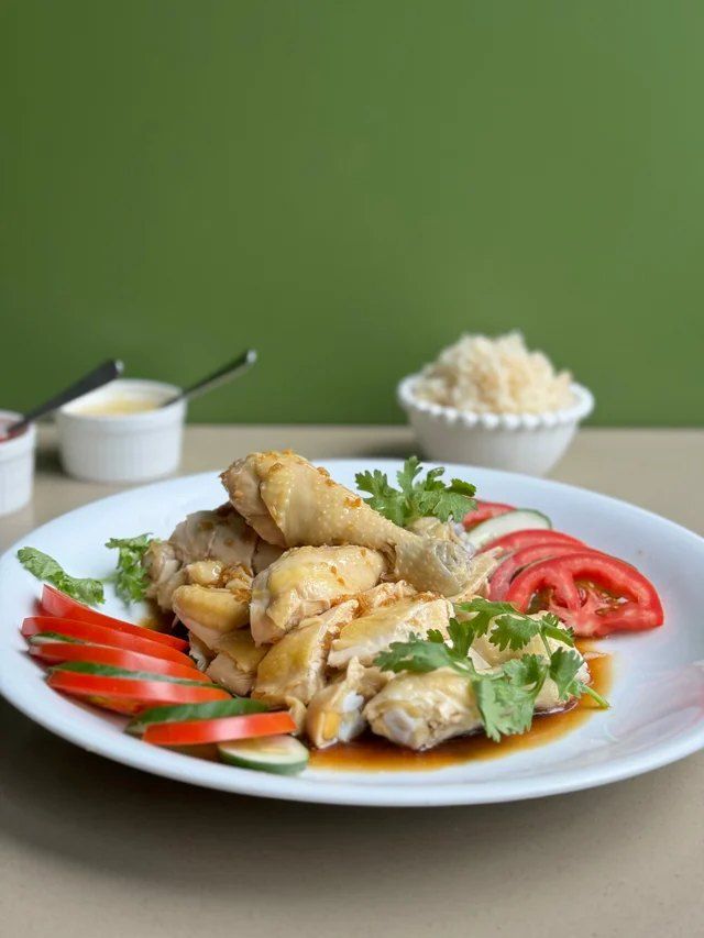 Hainanese Chicken Rice Party (gluten-free)