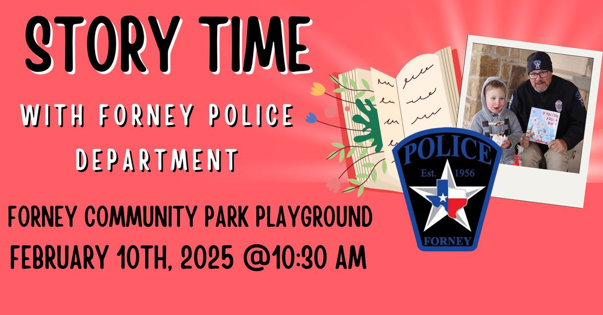 Story Time with the Forney Police Department