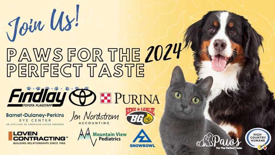 Paws for The Perfect Taste 2024