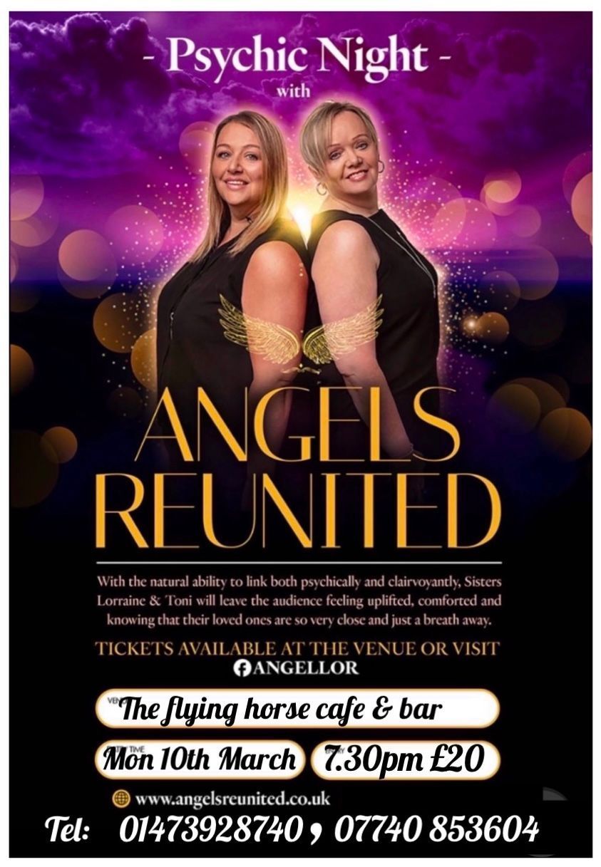 Angels reunited, and evening of mediumship