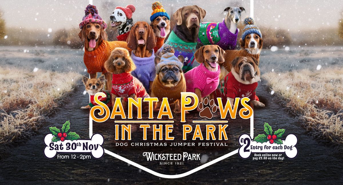 Santa Paws in the Park