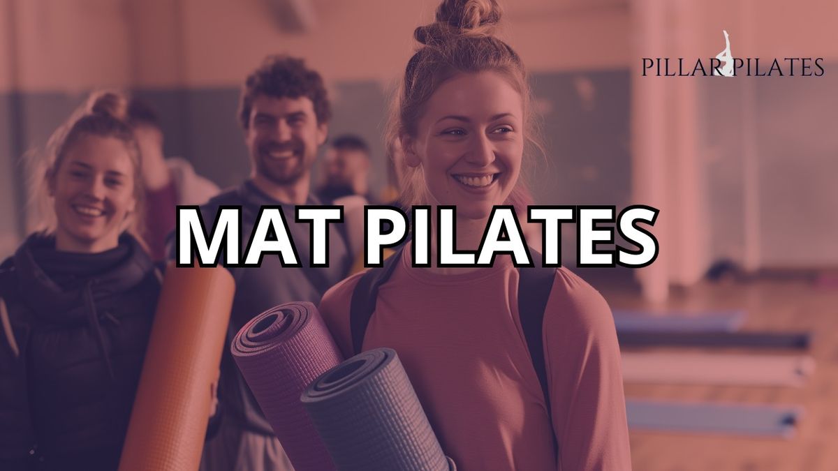 Mat Pilates Class - Whitfield Village Hall - Every Friday 1.30-2.30pm. Pre-Book Online.