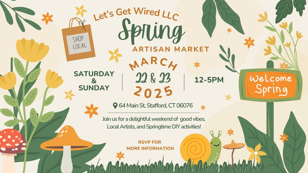 Spring Artisan Market\ud83c\udf3c\ud83c\udf24\ud83c\udf44