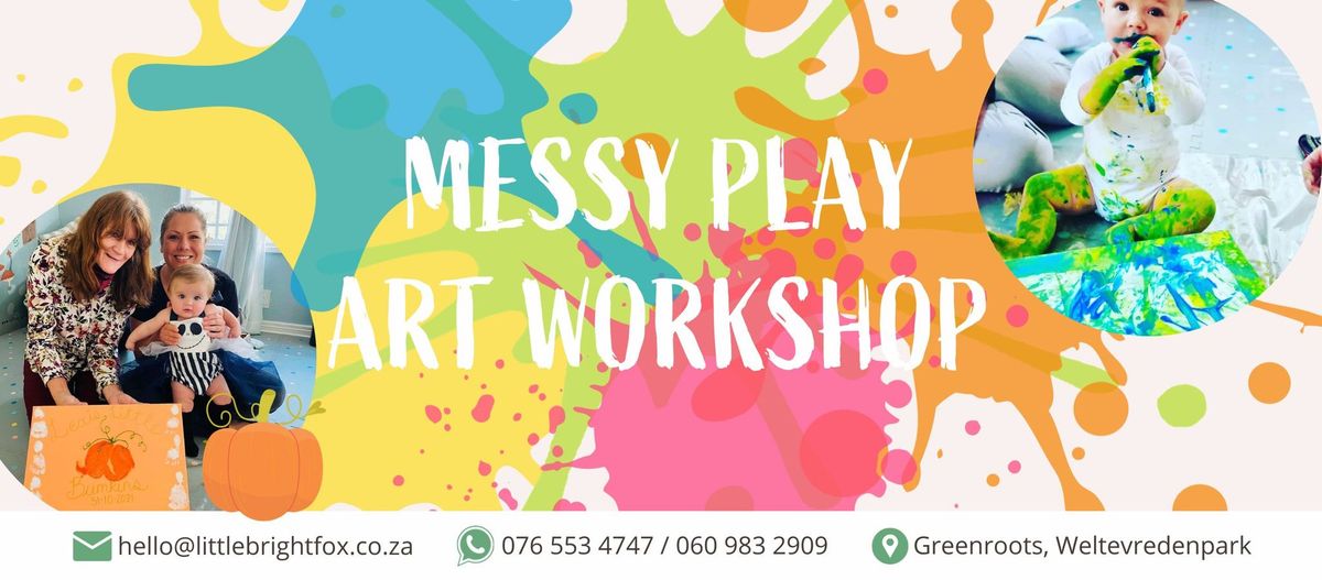 "Bumkins" Messy Play Art Workshop