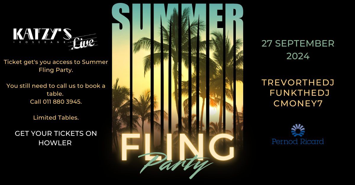 Summer Fling Party