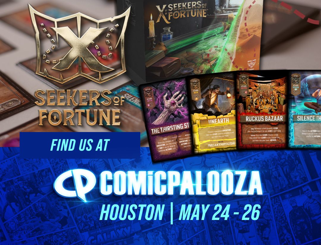 Demo X: Seekers of Fortune at Comicpalooza 2024