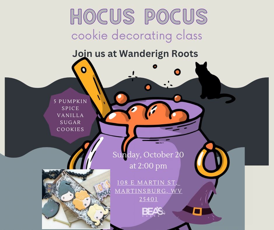 Hocus Pocus Cookie Decorating Class. SOLD OUT!!