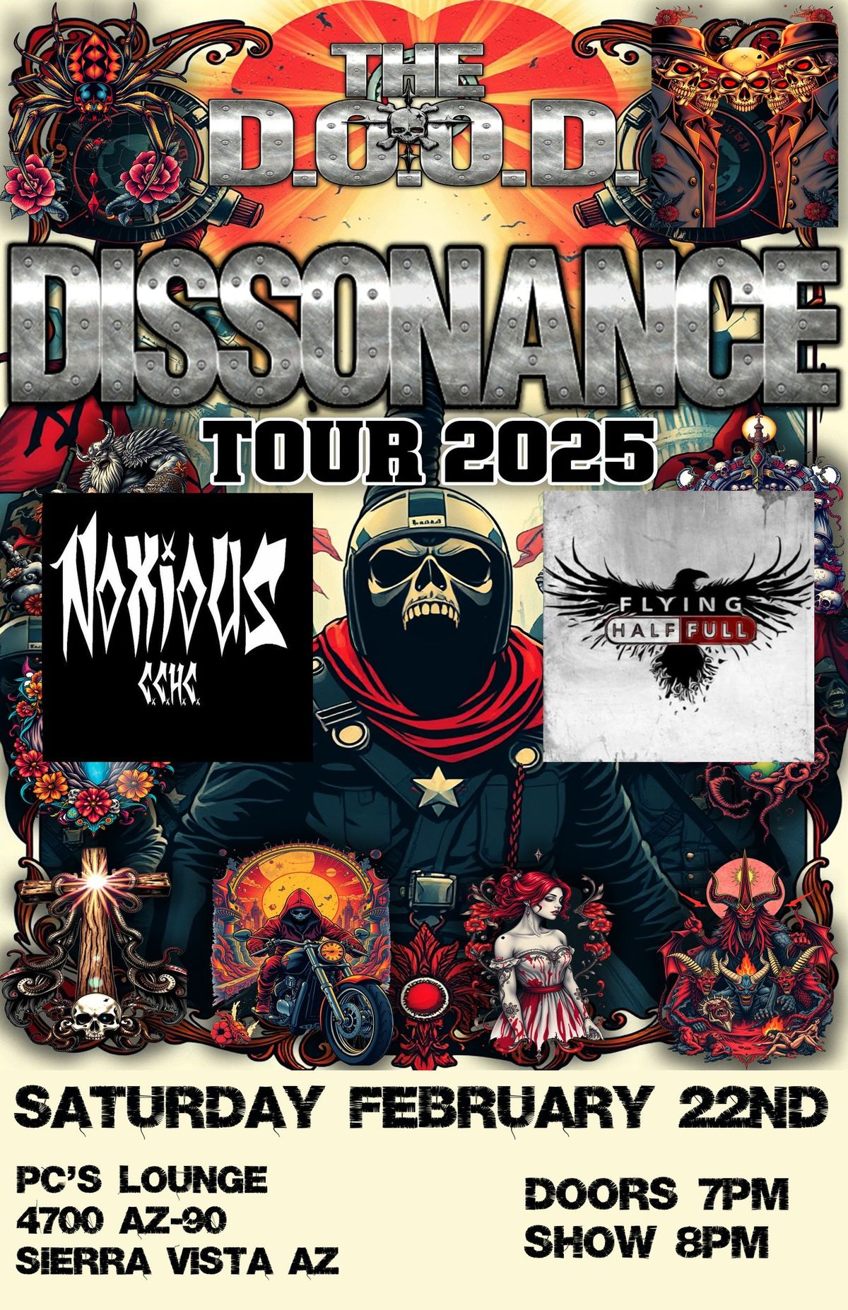 The D.O.O.D. Dissonance Tour 2025 Sierra Vista AZ