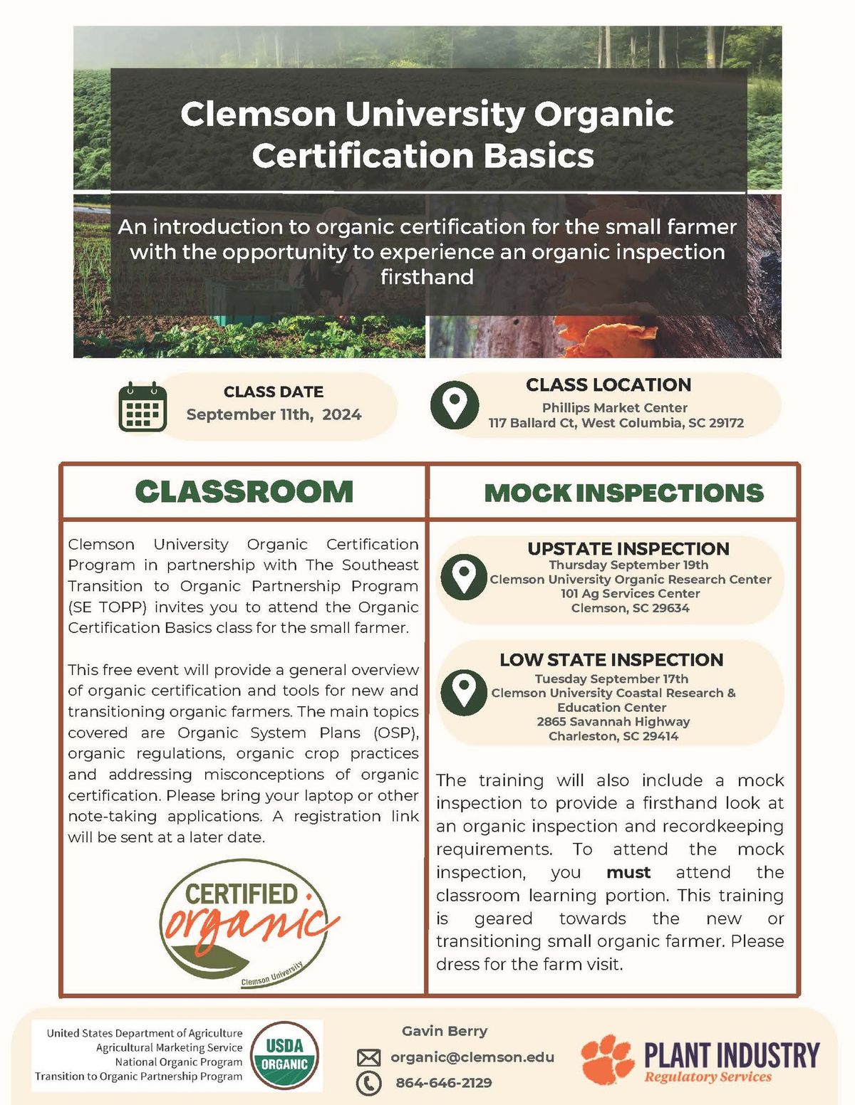Organic Certification Basics