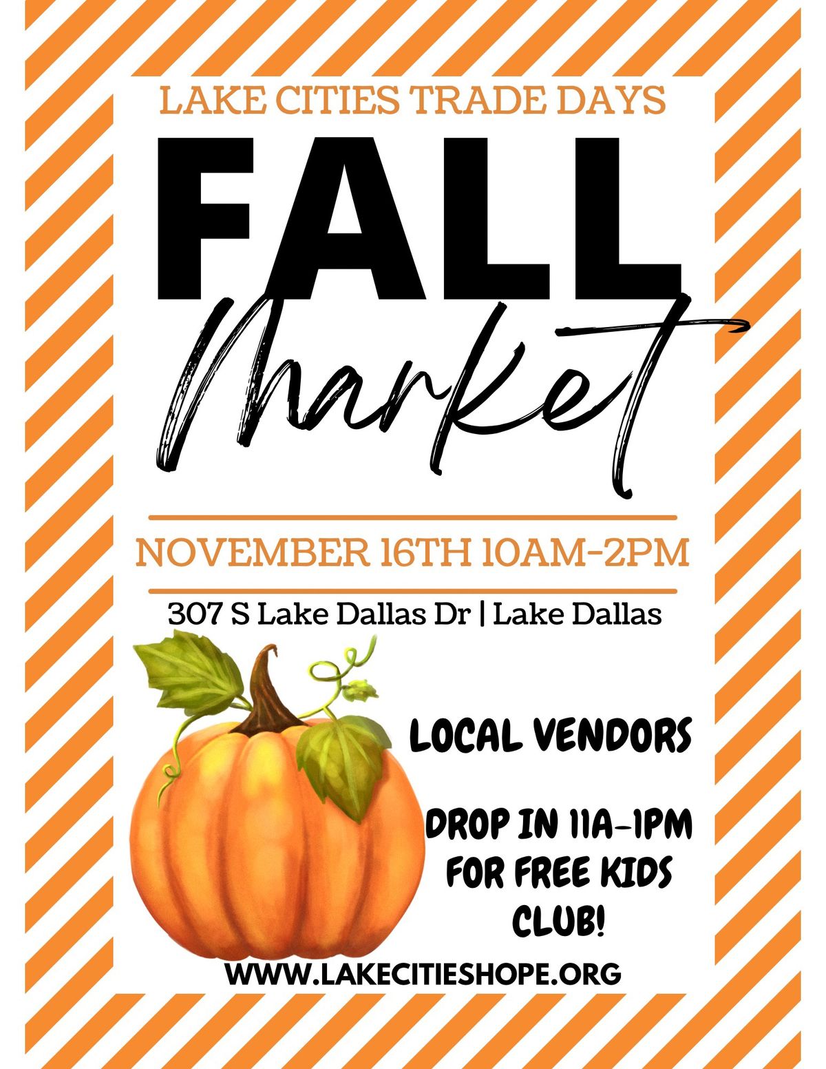 Trade Days Fall Market! 