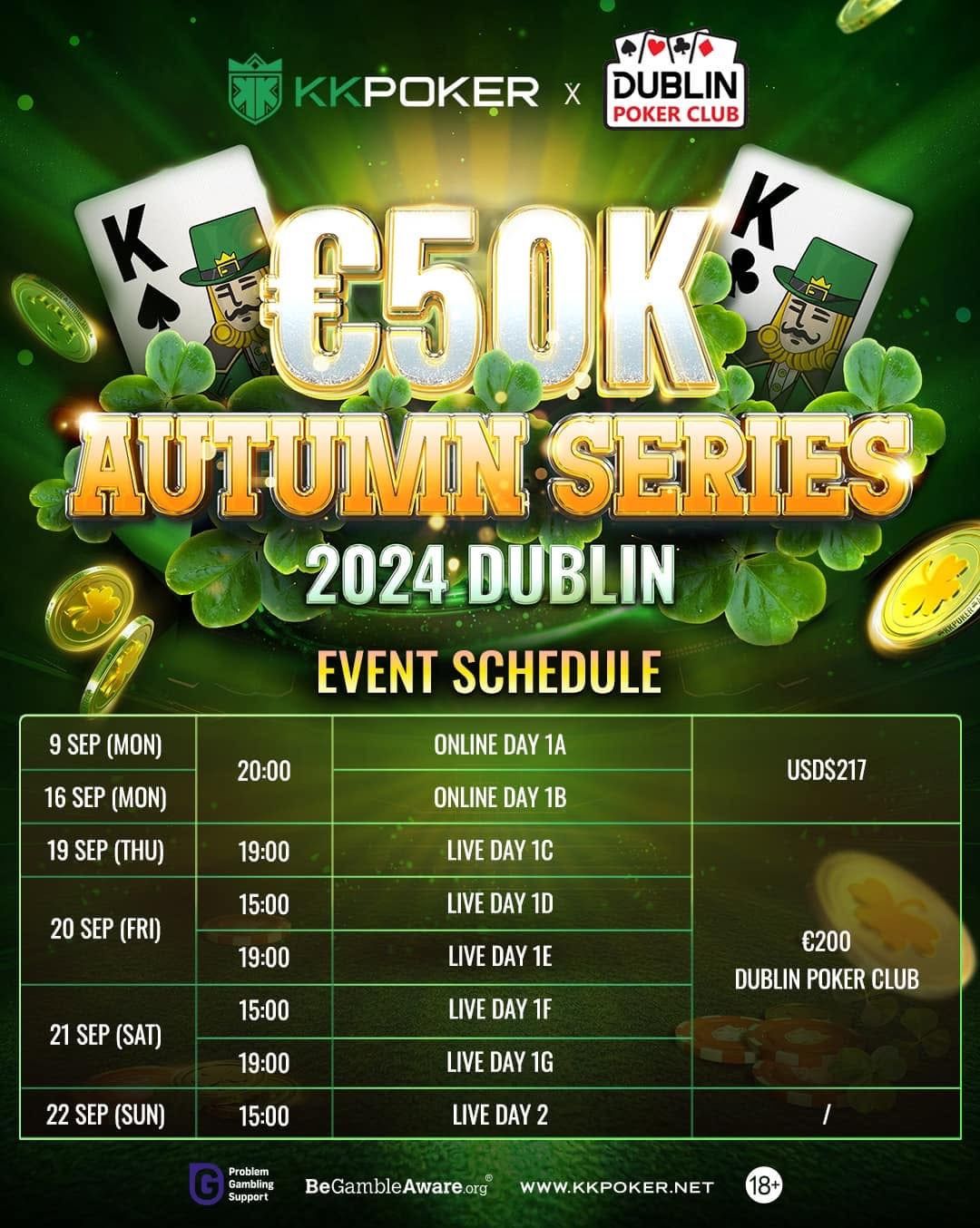 \u20ac50k Gtd Autumn Series 