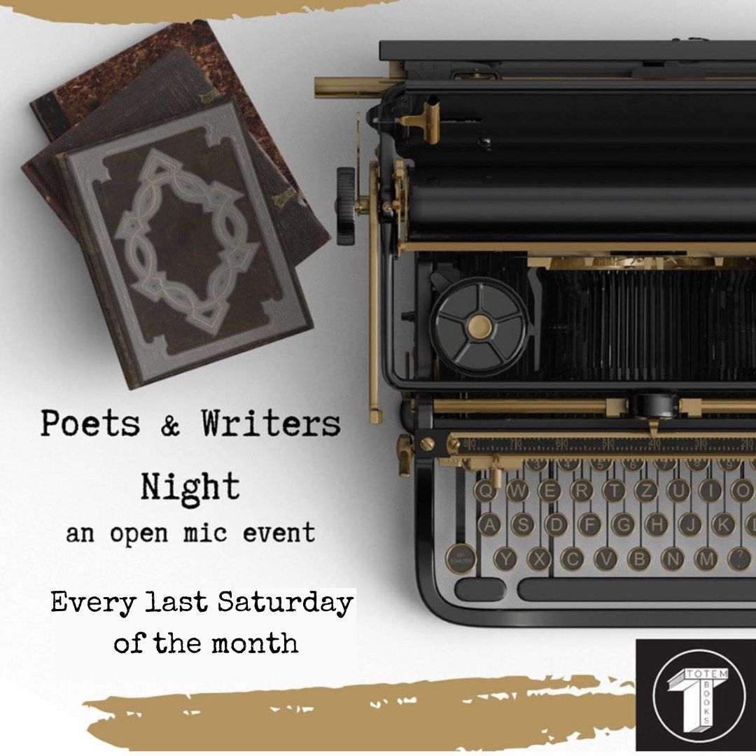 Totem's Poet's & Writer's Open Mic Night