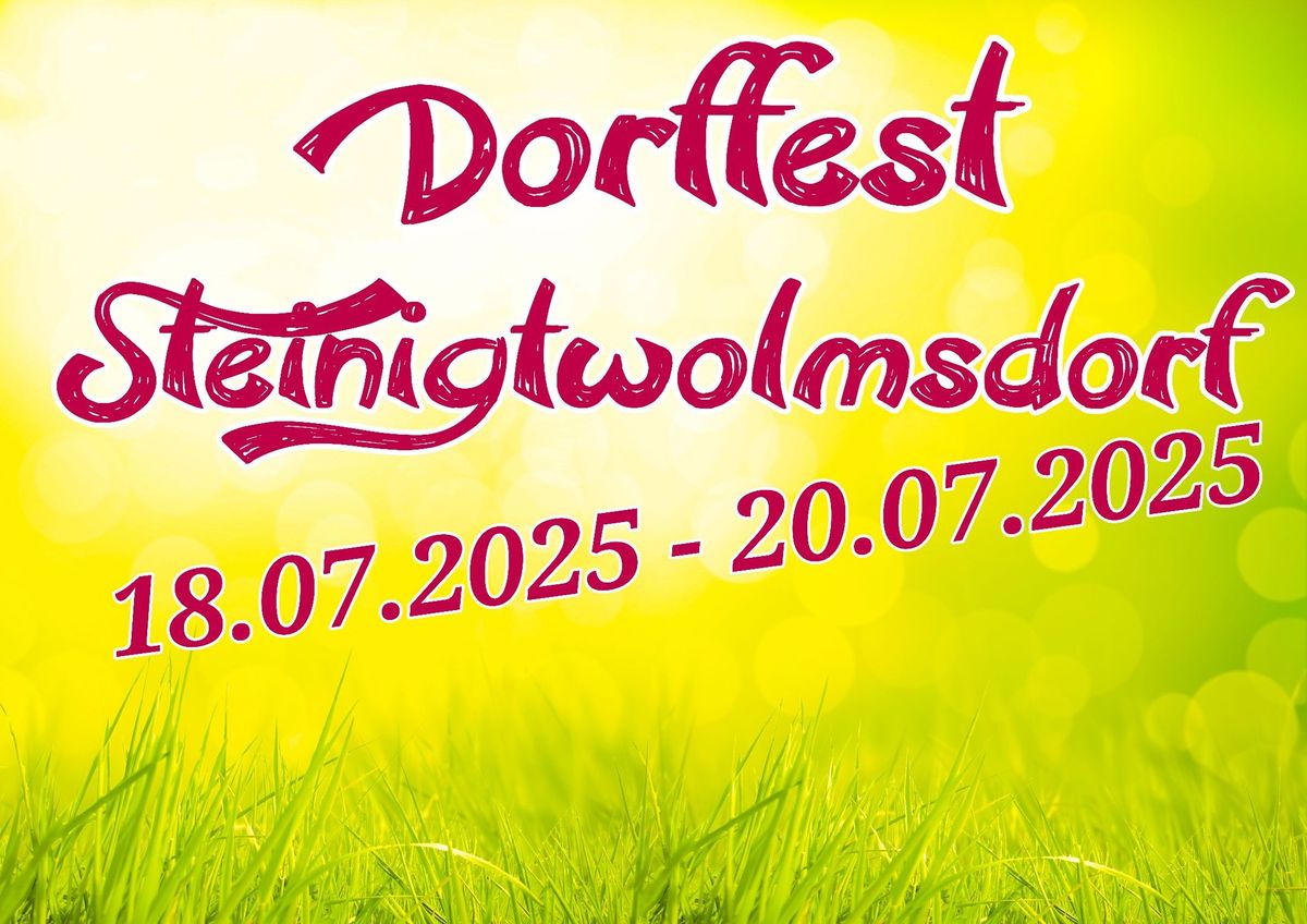 Dorffest Steinigtwolmsdorf 2025