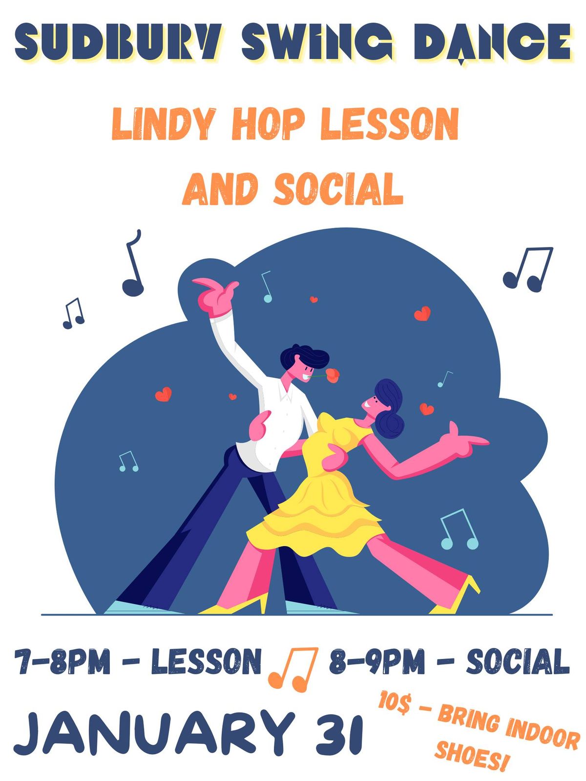 Lindy Hop Lesson and Social