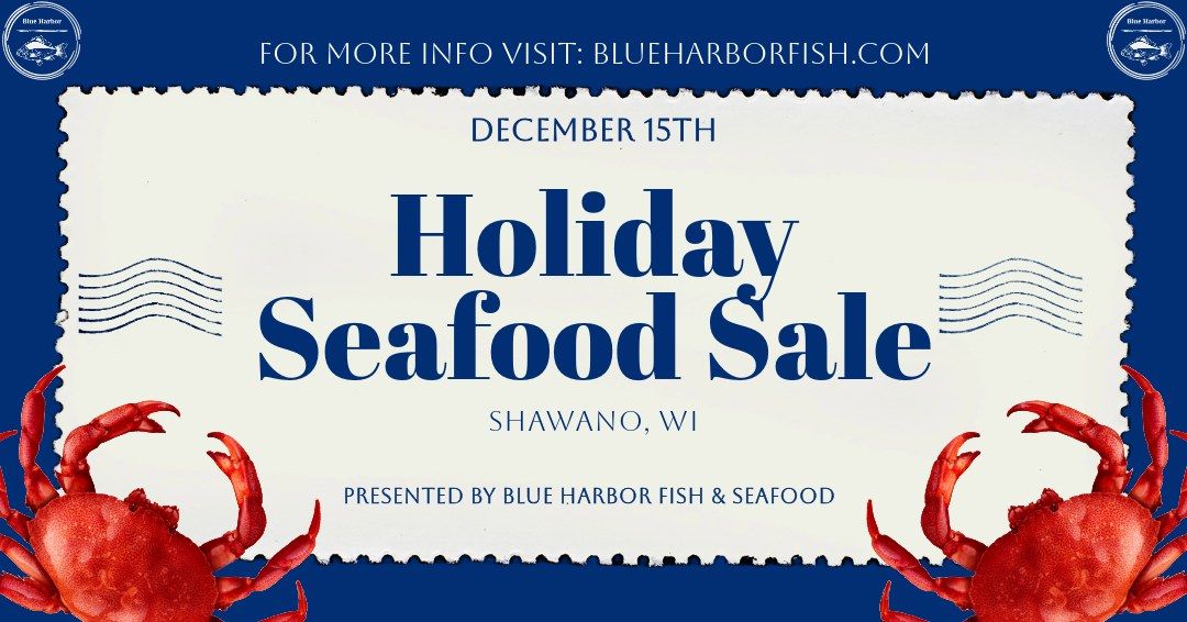 2024 Holiday Seafood Sale - Shawano