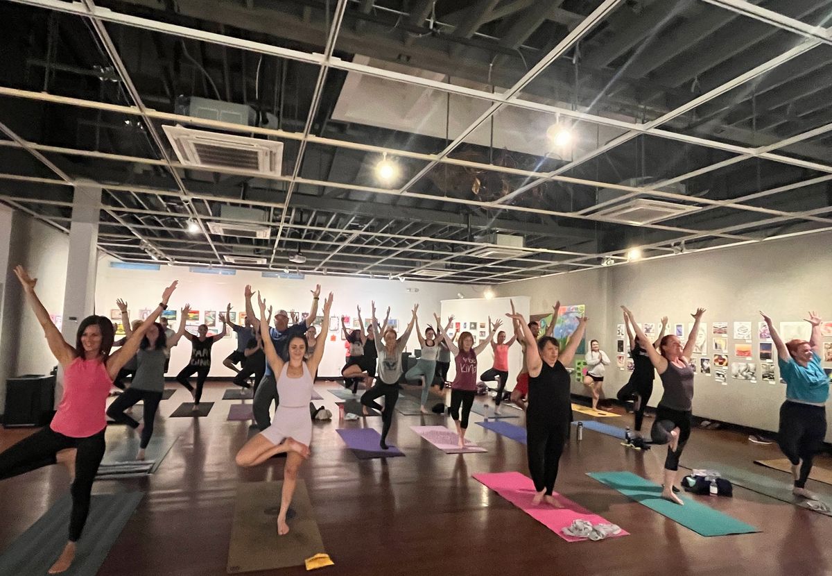 Yoga in the Gallery