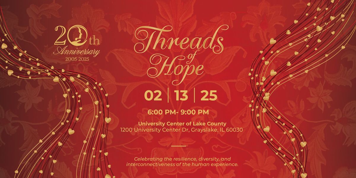 Threads of Hope 20th Anniversary Gala 