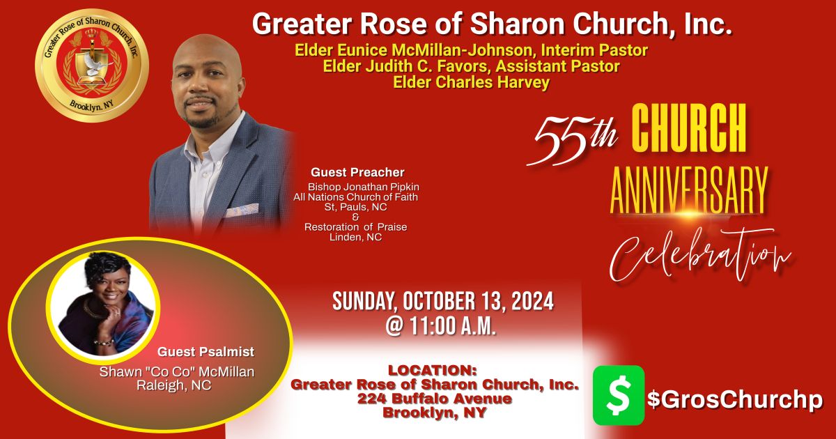 55th Church Anniversary 