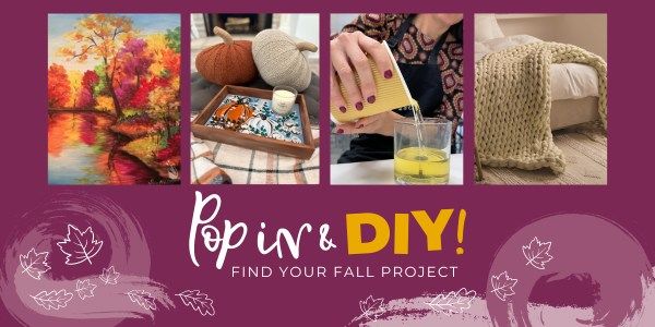 Pop In & DIY!