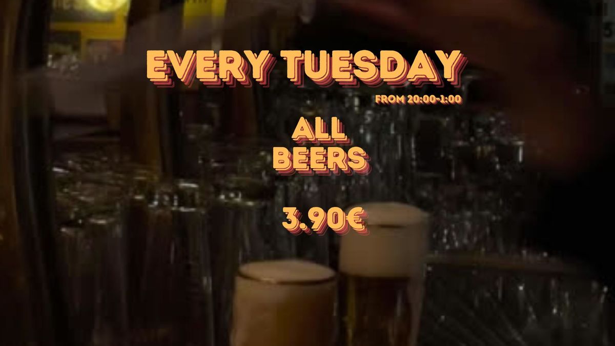 Special Beer Tuesday