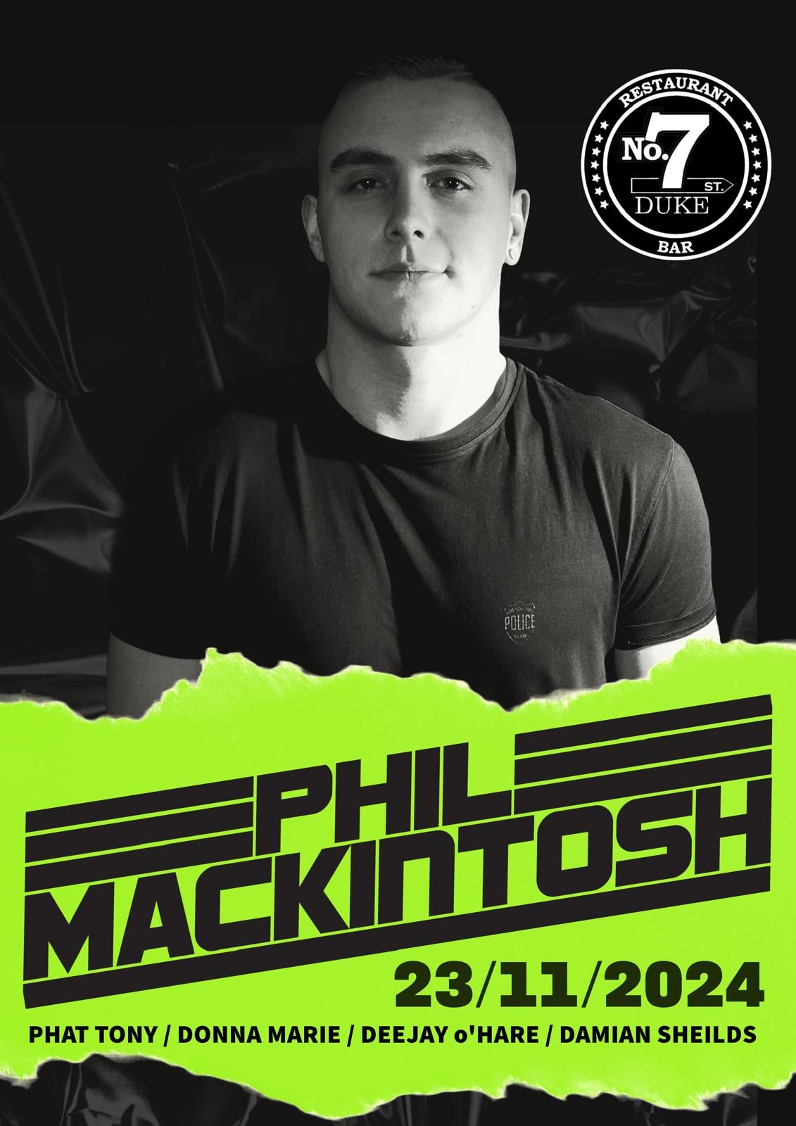 Phil Mackintosh, Skylite Room, Warrenpoint