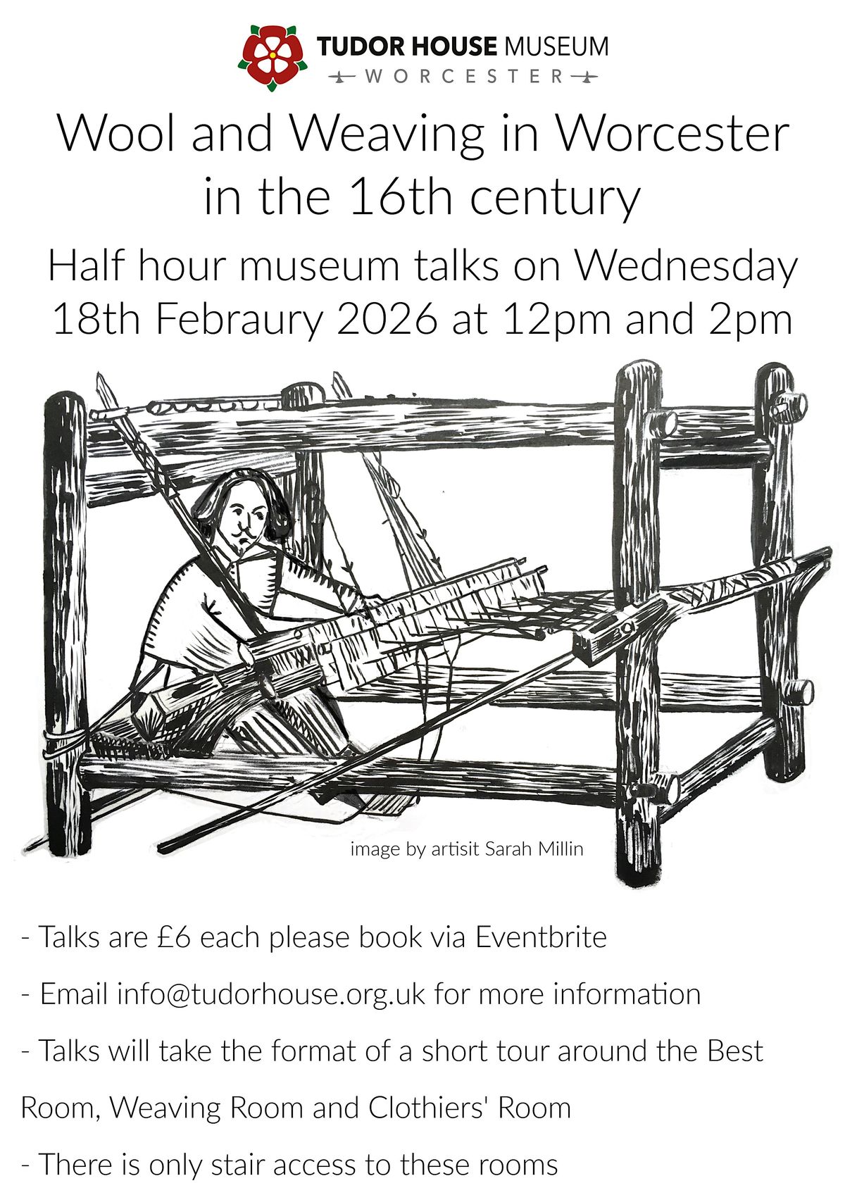 Museum Talk - Wool and Weaving in Worcester in the 16th century