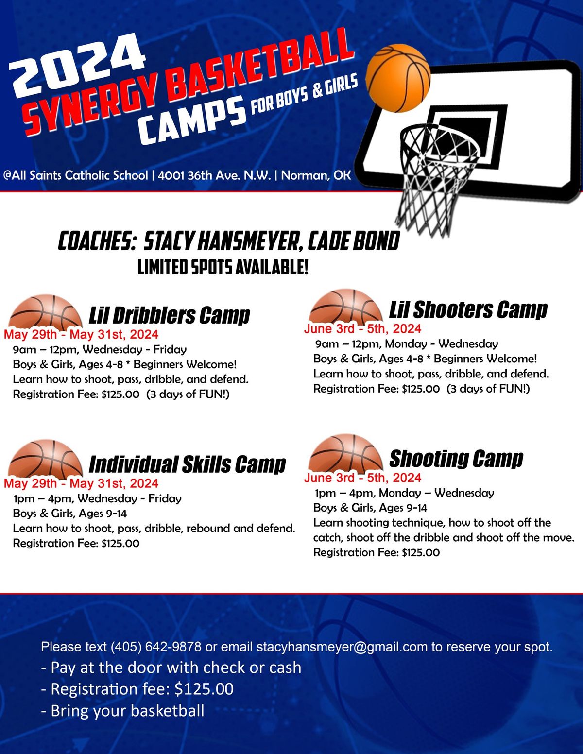 Synergy Basketball Camps in Norman, OK 