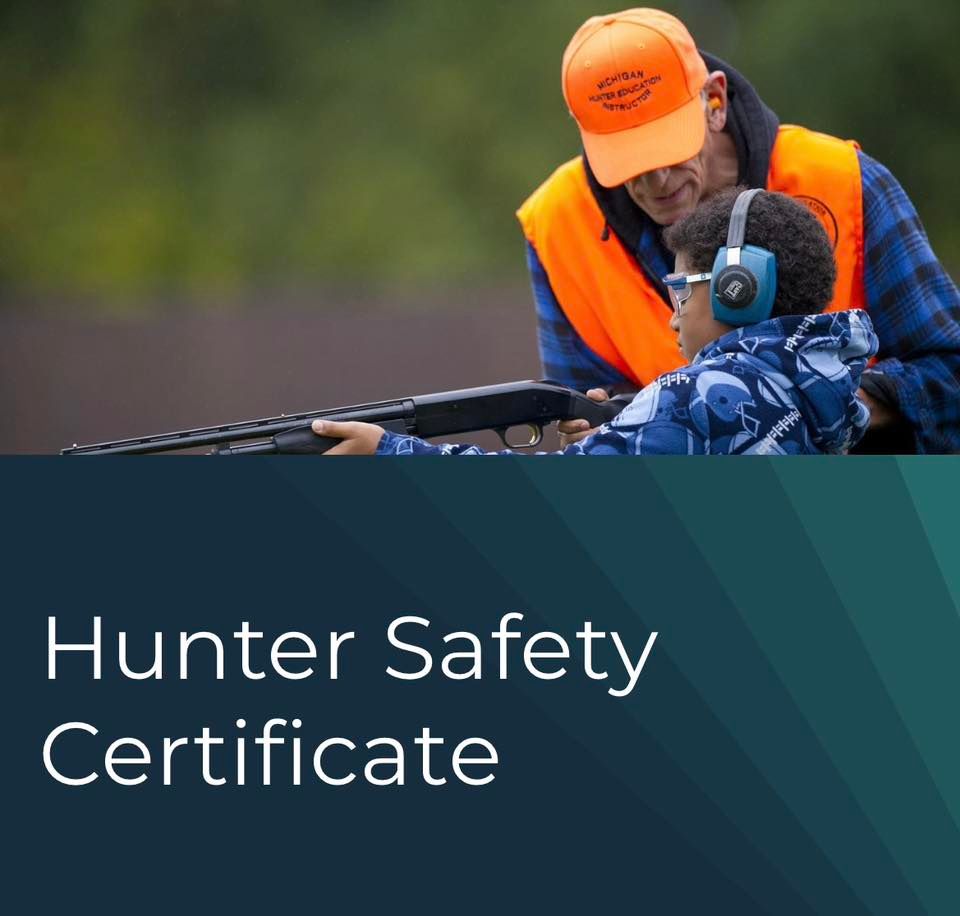 Hunter Safety certificate Field Day Only at Midmichee Bowmen