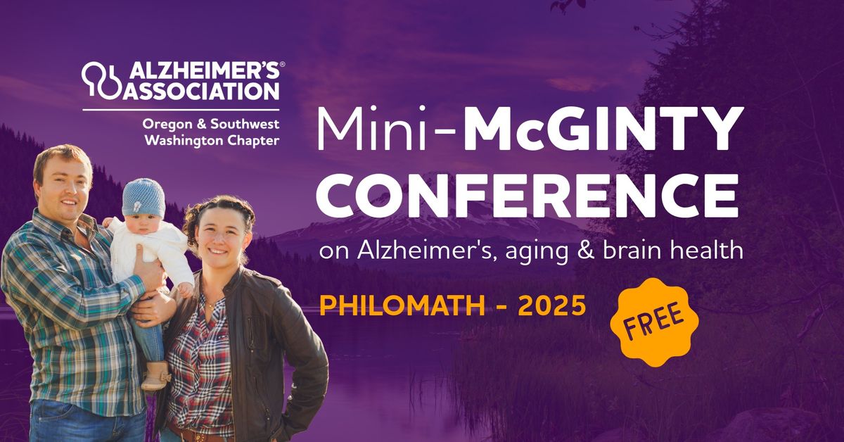 Corvallis\/Philomath Mini-McGinty Conference on Alzheimer's, Aging & Brain Health - 2025