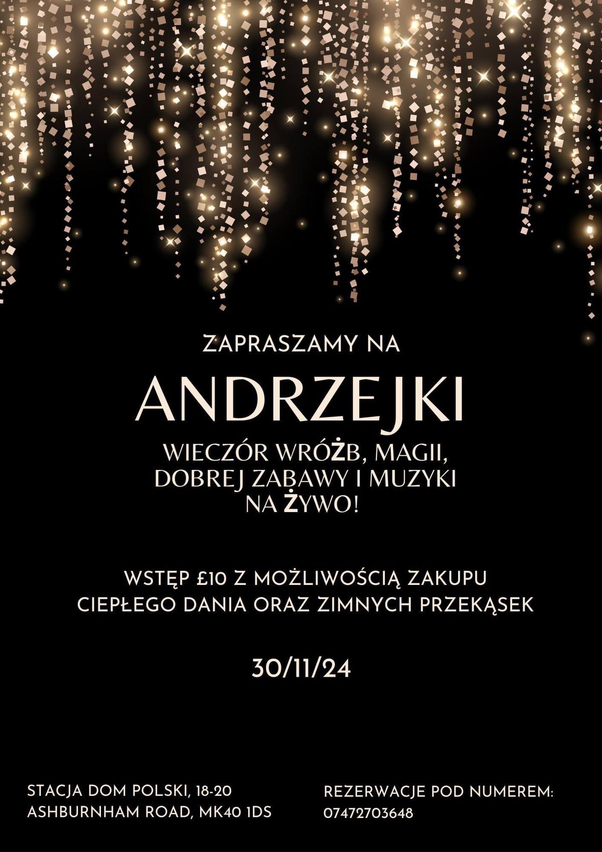 Zabawa Andrzejkowa 