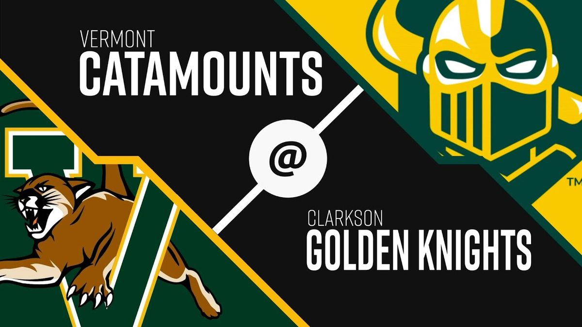 Vermont Catamounts vs. Clarkson Golden Knights