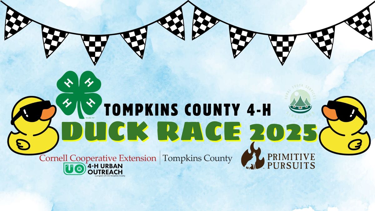 Tompkins 4-H Duck Race 2025!