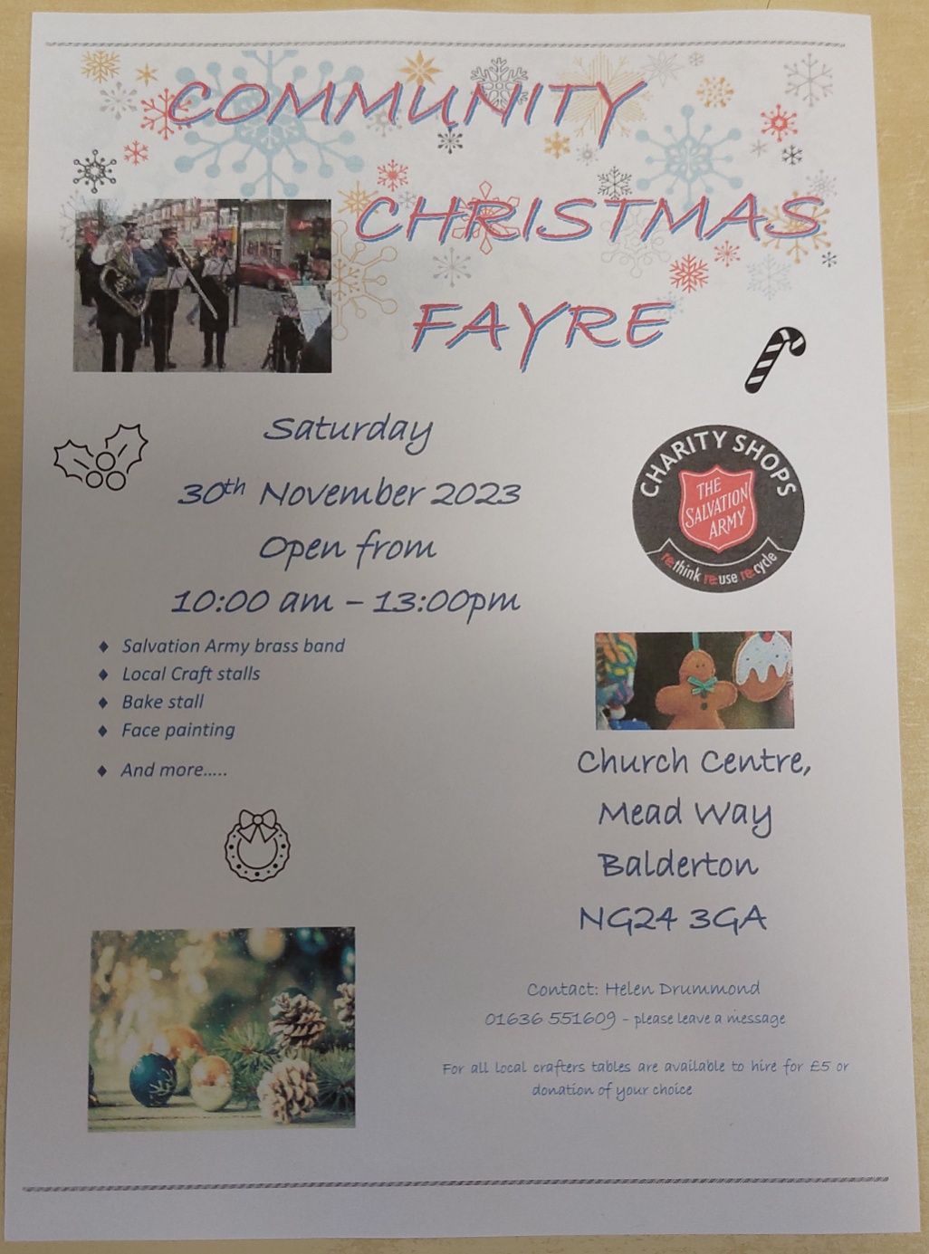 Community Christmas Fayre