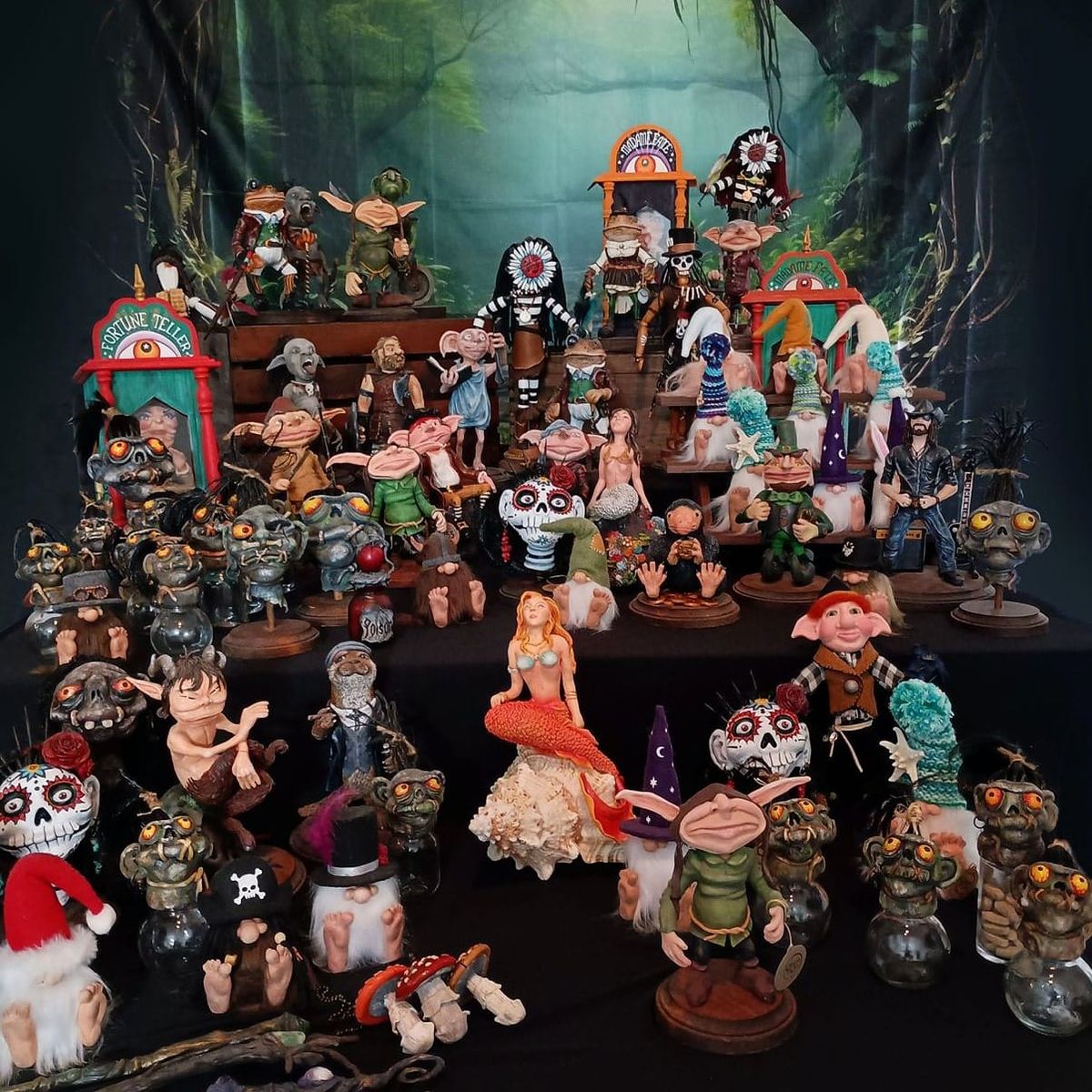 Critters of Clay @The Grimoire Exhibition: Psychic Market - Vero Beach