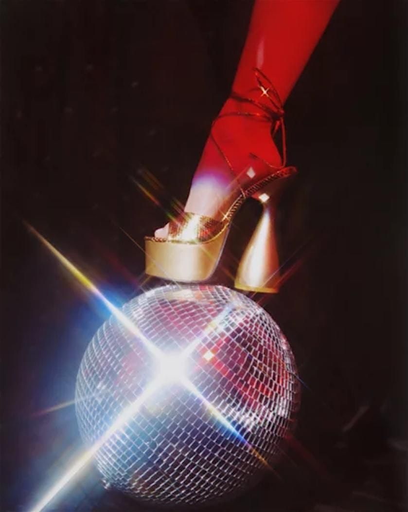 New Years Eve Black Tie Disco Ball