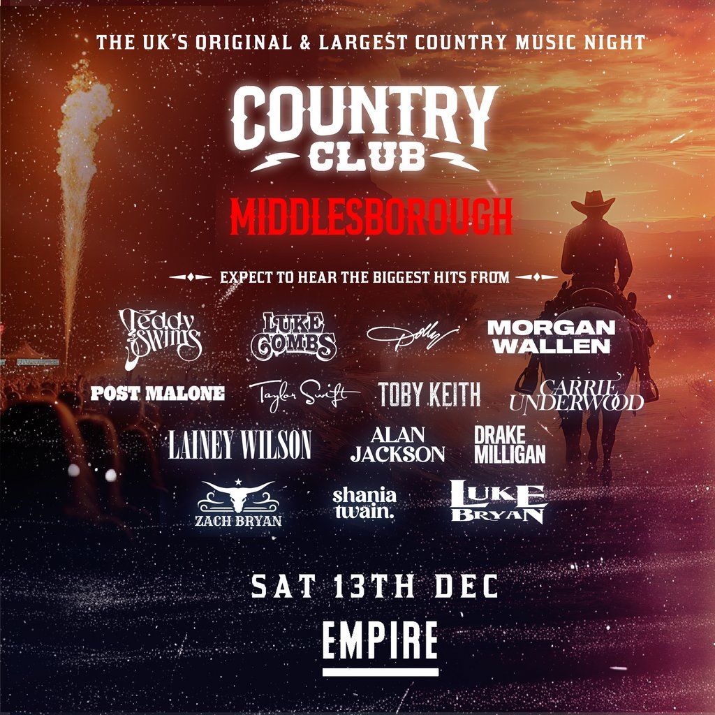 Country Club - Indoor Country Music Festival -  Middlesborough