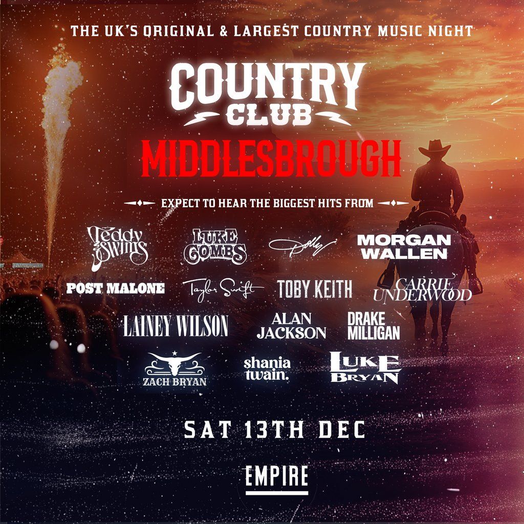 Country Club - Indoor Country Music Festival -  Middlesbrough