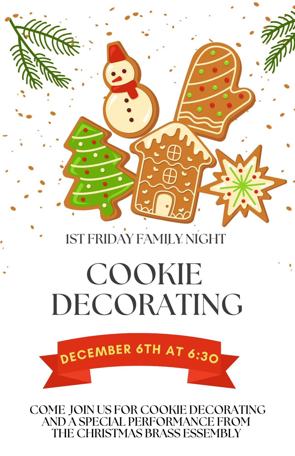 First Friday Family Fun Night in December