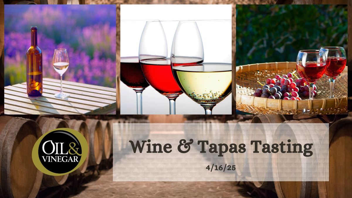 Vineyard Pairings: A Four-Course Wine & Tapas Experience