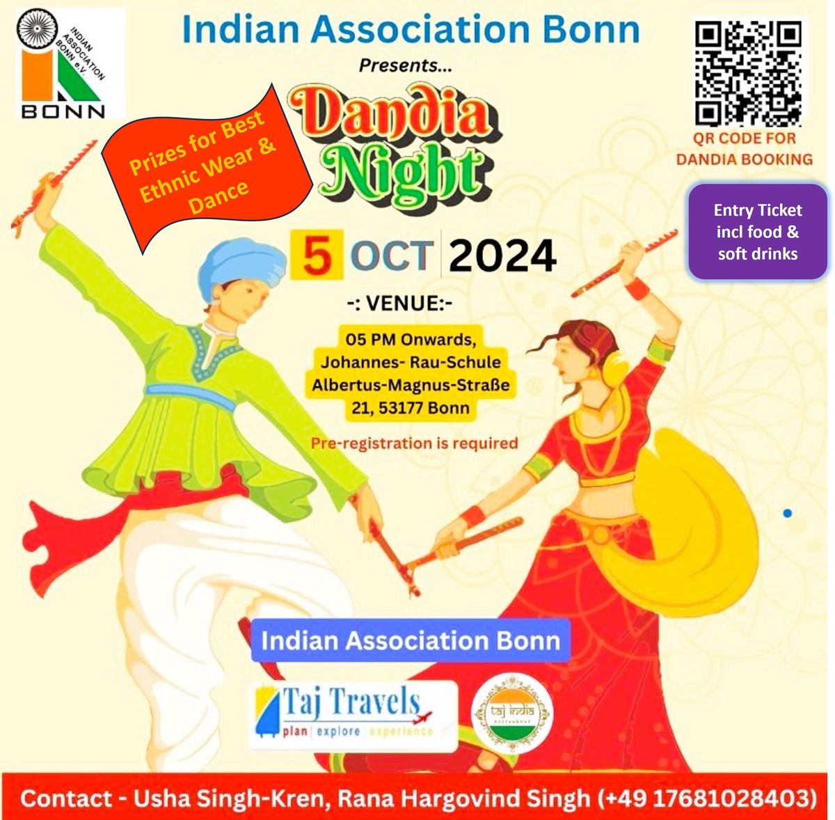 Dandia Evening by Indian Association Bonn