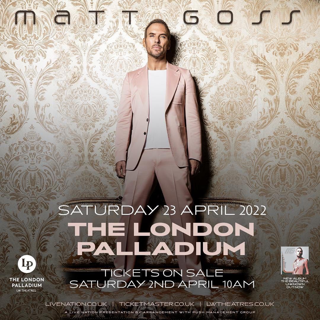 Matt Goss at Royal Concert Hall